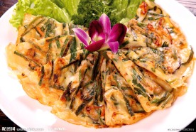 韩国韭菜鱿鱼饼