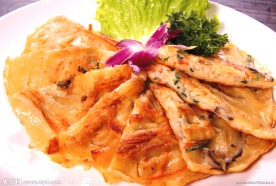 韩国什锦菌菇饼