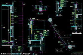 师范大学体育馆 外墙详图