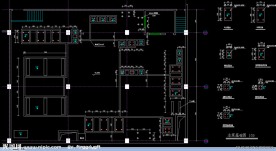 师范大学游泳馆 冷冻机房基础平面