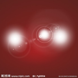 漂亮的光晕画笔