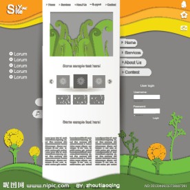 网站网页设计模板