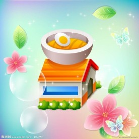 卡通早餐店
