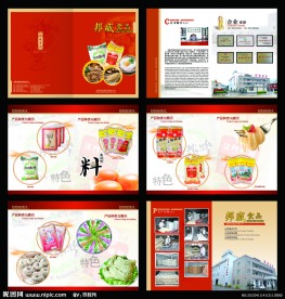 邦威食品画册