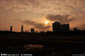 深圳罗湖黄昏