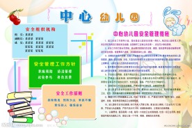 幼儿园 橱窗 展板 写真