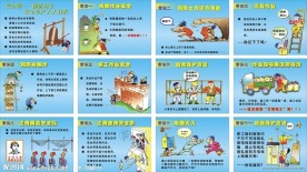 安全生产漫画