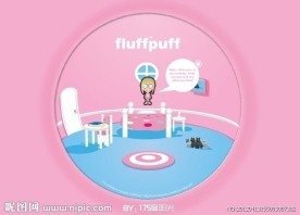 粉色卡通动画flash