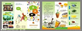 蓝调吧三折页