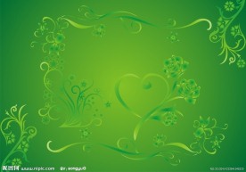 清新花纹矢量图