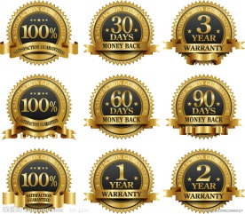 金色齿轮认证标签