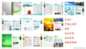企业文化 宣传册 企划设计 销售 产品