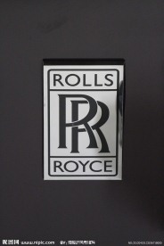 劳斯莱士标志特写