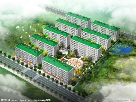 小区鸟瞰