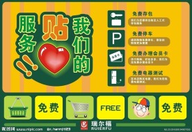 超市形象墙