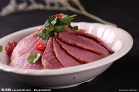 面皮捞牛肉