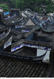 古建筑房子屋顶