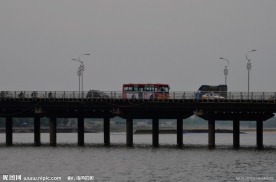 柳堤的河桥