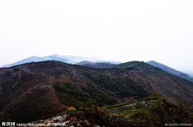 杏花山的长城