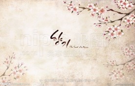 国画桃花