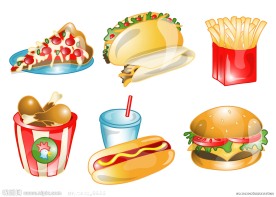 快餐矢量