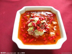 辣味水煮鸡