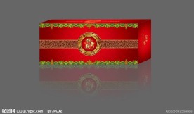 烟条茶包装展开