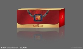 烟条茶包装展开