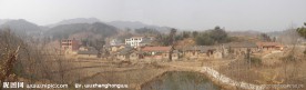 古老农村风景图