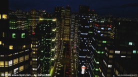 城市夜晚背景素材