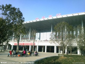 宜万铁路 宜昌东站 园林景观