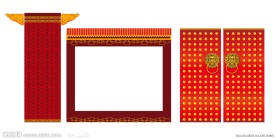 古建筑平面素材