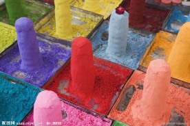 漆料 颜料 堆积