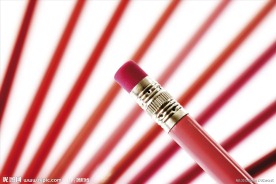 画笔 排列 橡皮 彩色铅笔