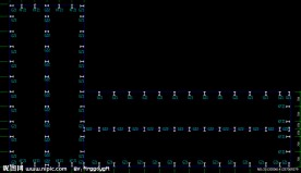 钢结构厂房 钢柱平面布置