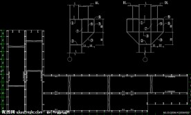 钢结构厂房 吊车梁平面布置