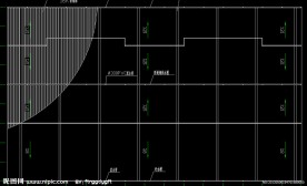 门式刚构厂房 天面图