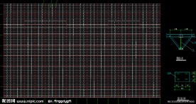 门式刚构厂房 屋面檩条布置