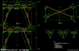 钢结构厂房 支撑详图