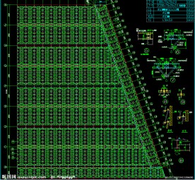 钢结构工程 结构布置图