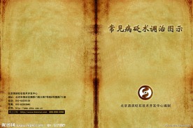 仿古宣传册封面封底设计