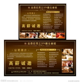 美容展板模板 展板设计