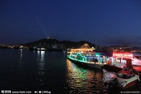 海上夜景