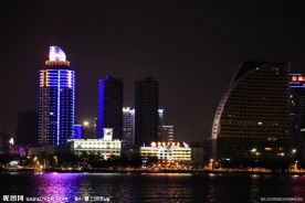海上夜景
