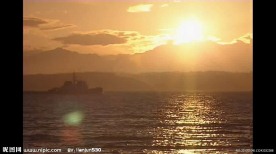 海岸日出