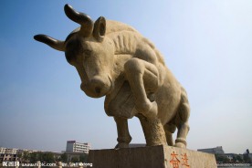 包公祠公牛雕塑
