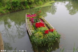 杭州西溪花朝节花船