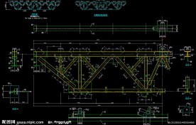 水泥厂钢构工程 内力图
