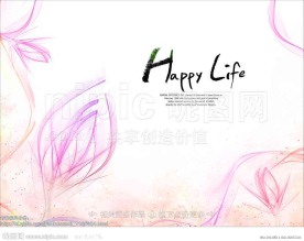 淡彩铅笔画花卉