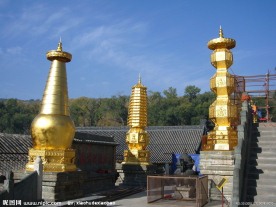 显通寺 铜塔